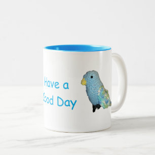 Tasse - Blaue Vögel haben einen guten Tag