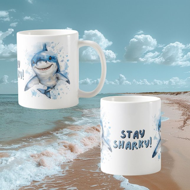 Tasse bleibe Sharky (Von Creator hochgeladen)
