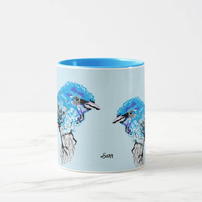 Tasse: Blue Bird Tasse (Zentrum)