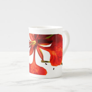 Tasse Bone China Royal Poinciana
