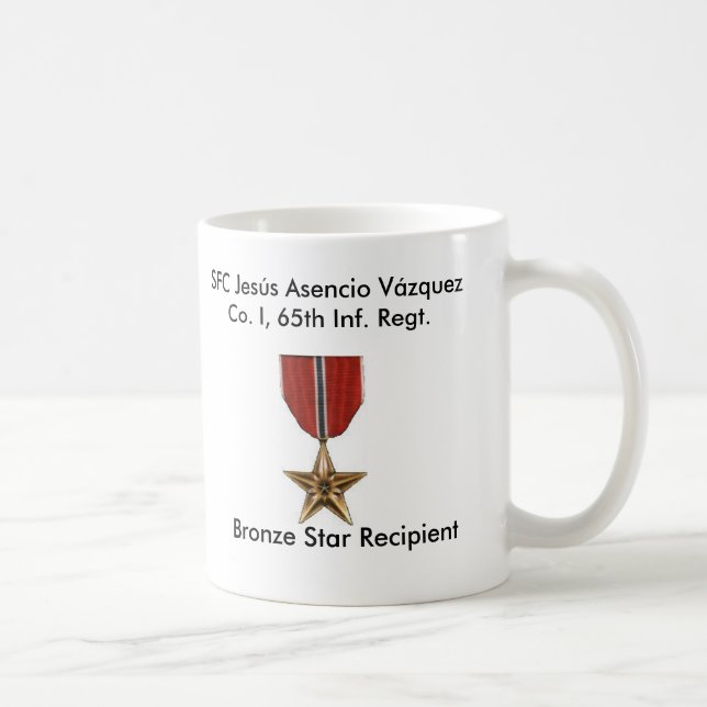 Tasse Borinqueneers - Bronzestern (Rechts)