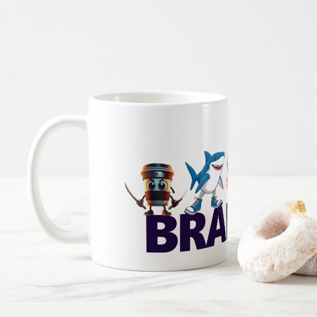 Tasse Brainrot (Mit Donut)