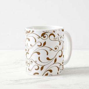 Tasse-Brown-Wirbel Kaffeetasse