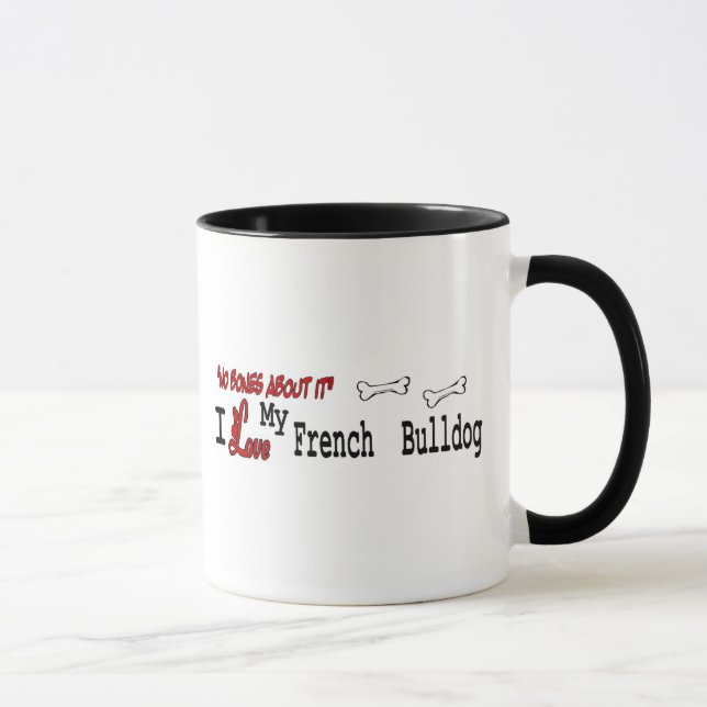 Tasse Bulldog (I Liebe) (Rechts)