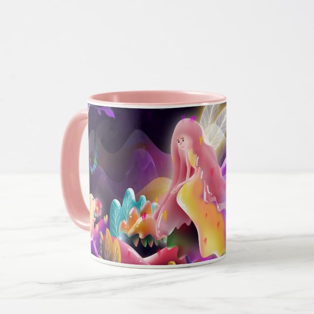 Tasse "Bunny and Fairy" (Vorderseite Links)