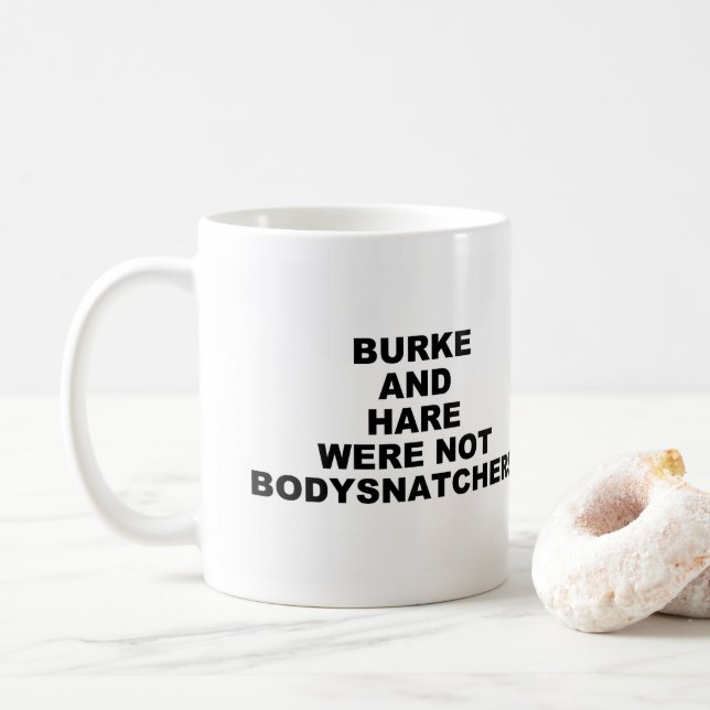 Tasse Burke und Hare (Mit Donut)