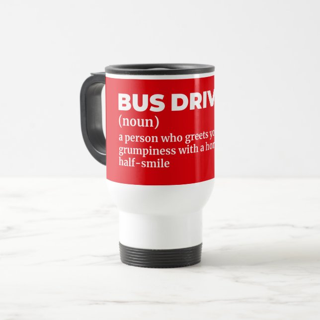 Tasse "Busbetreiber" (Vorderseite Links)