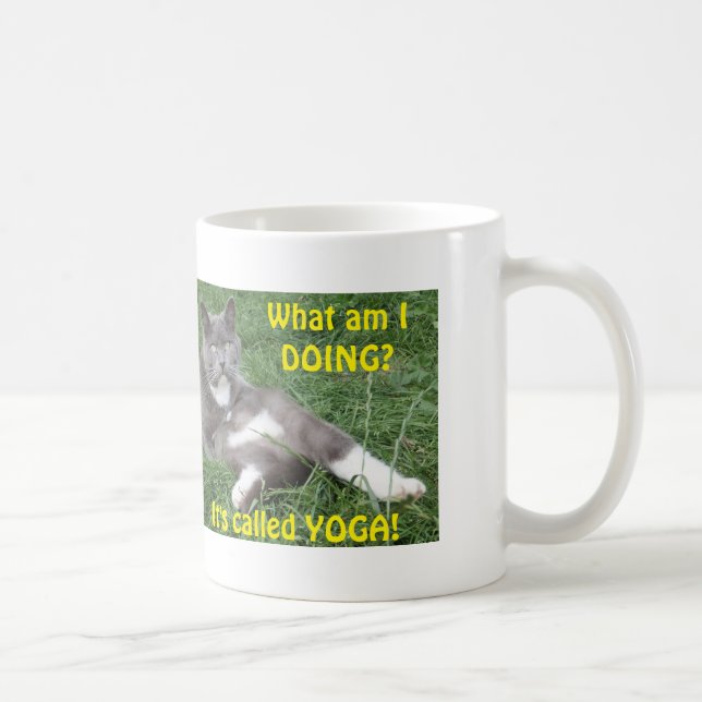 Tasse Cat Yoga (Rechts)