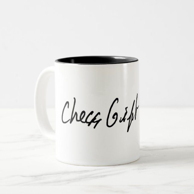 Tasse Chess Collabel (Vorderseite Links)