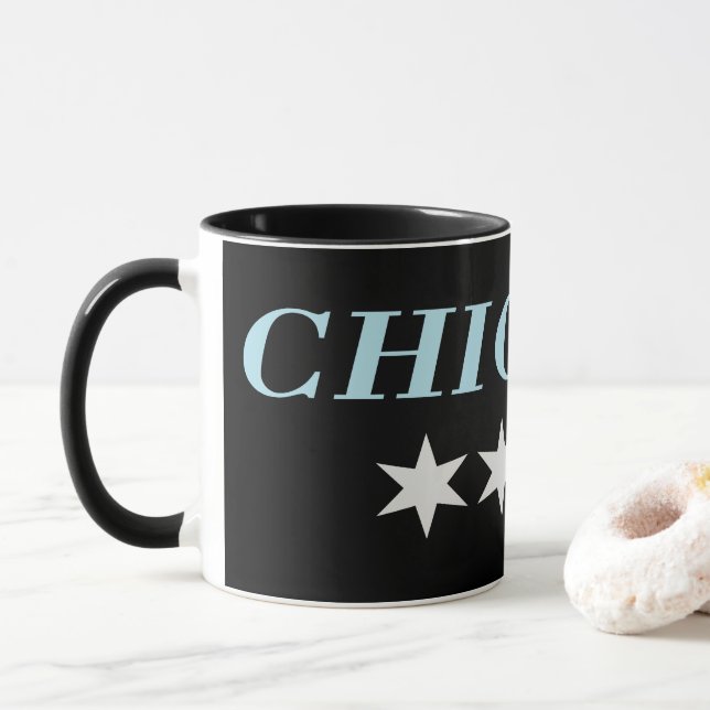 Tasse Chicago (Mit Donut)