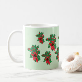 Tasse: Christmas Poinsettias Kaffeetasse