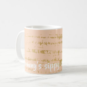 Tasse "Classic Gold/Pink Mommy's Sippy Cup"