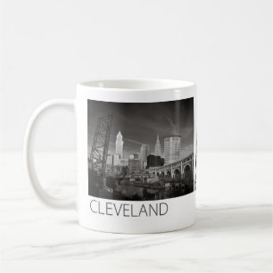 Tasse - Cleveland schwarzes u. weißes #1