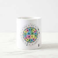 TASSE Codons-Aminosäure-Tabellen-genetischer Code