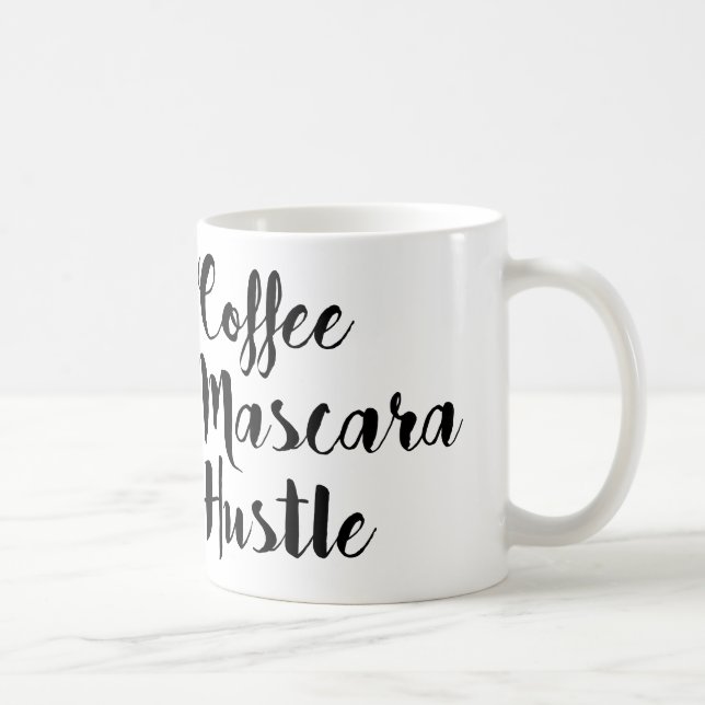 Tasse "Coffee Mascara Hustle" (Rechts)