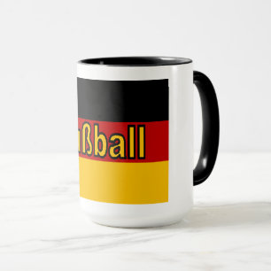 Tasse Combo 444 ml  weiß/schwarz  DEUTSCHLAND  FUS