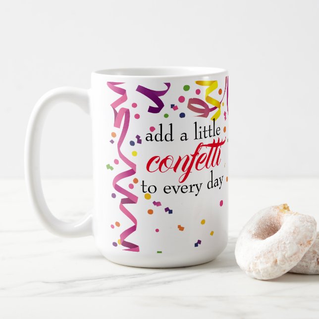 Tasse Confetti (Mit Donut)