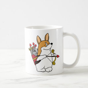Tasse Corgi-Amorvalentines Tages