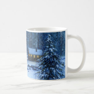 Tasse "Cosy Cabin In Snow"