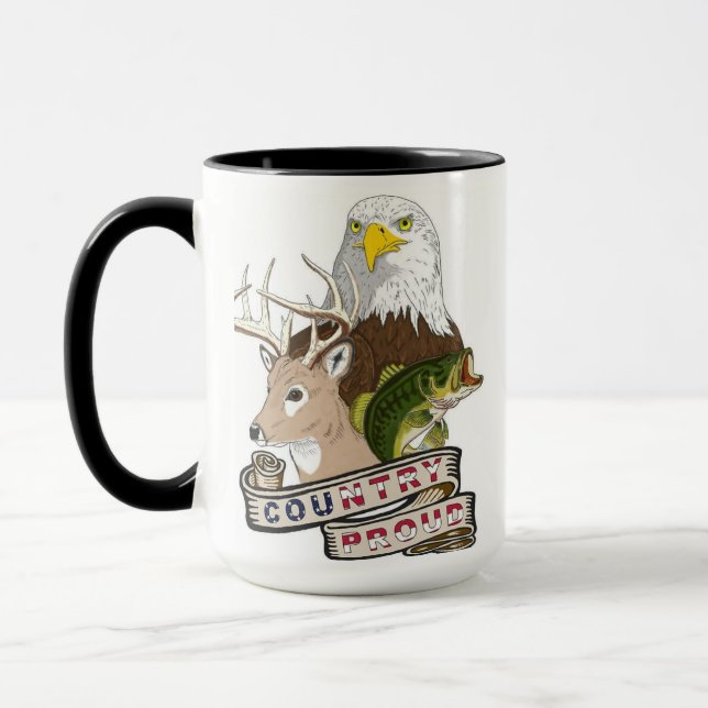 Tasse "Country Stolz" (Links)