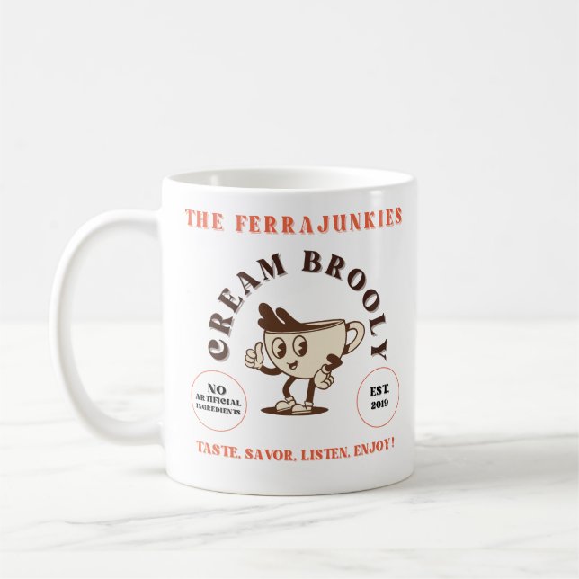 Tasse "Cream Brooly" (Links)