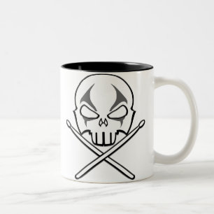Tasse-Cup für Rock & Roll-Cups für Schwermetalle Zweifarbige Tasse
