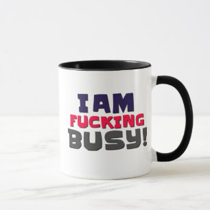 Tasse, Cups & Tumblers Ich bin beschäftigt Tasse