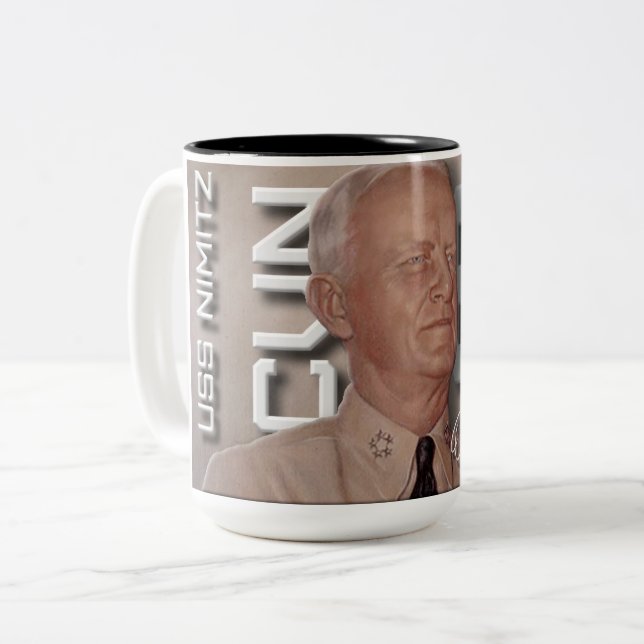 TASSE CVN-68 USS NIMITZ NAMESAKE (Vorderseite Links)