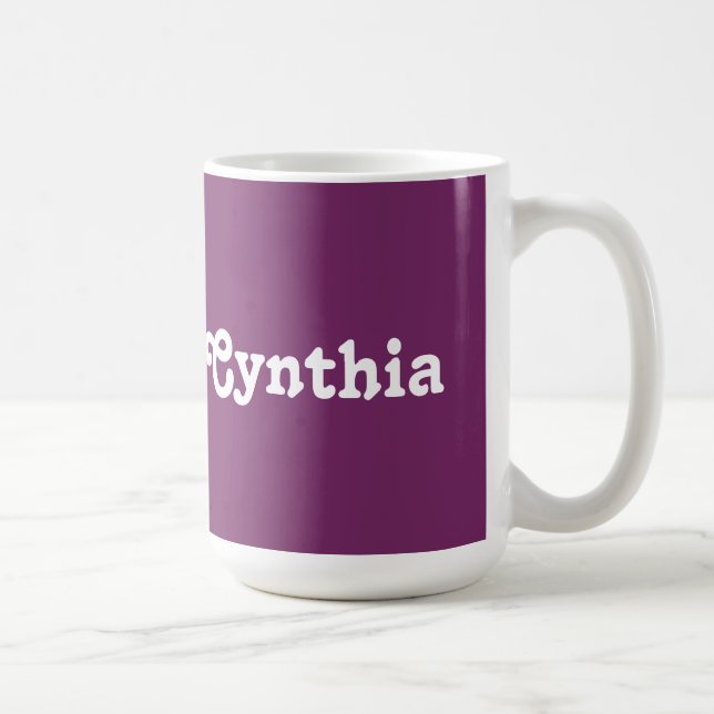 Tasse Cynthia (Rechts)