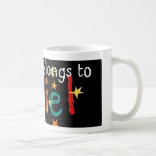 Tasse "Daniel" (schwarz)