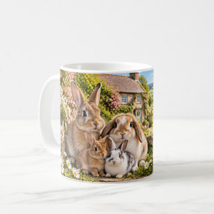 Tasse 'Das Leben ist besser mit Kaninchen'