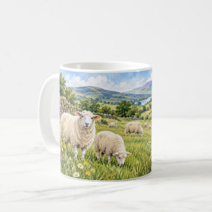 Tasse 'Das Leben ist besser mit Schafen'