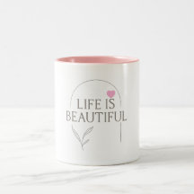 Tasse - Das Leben ist schön