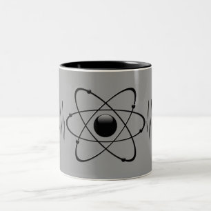 Tasse das mächtige Atomfünfziger jahre Vintage