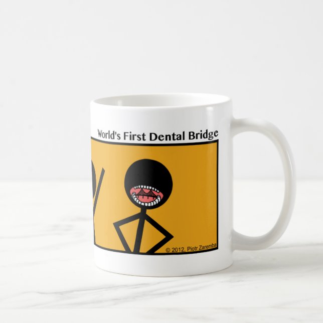Tasse "Dental Bridge Stickman" der Funny World - 0 (Rechts)