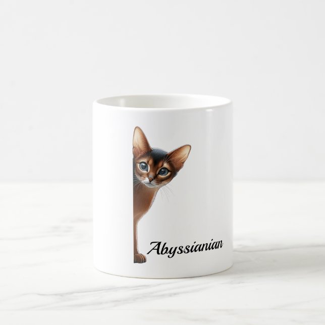 Tasse der abyssianischen Katze (Mittel)