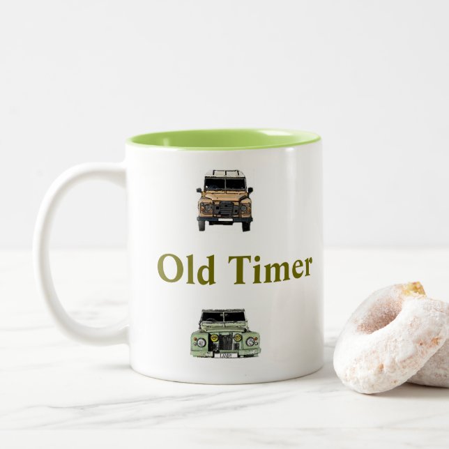 Tasse der Altzeitland-Rover (Mit Donut)
