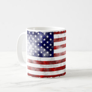 Tasse der amerikanischen Flagge