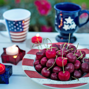 Tasse der amerikanischen Flagge