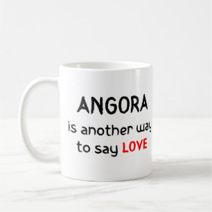 Tasse der angora-Liebe