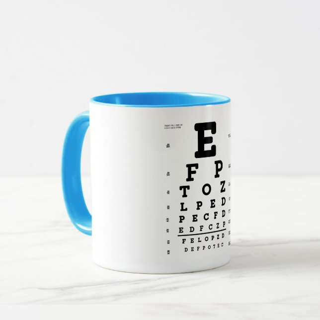 Tasse der Augen (Vorderseite Links)