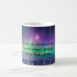 Tasse der Aurora Borealis Magic Reveal - Eine Nach