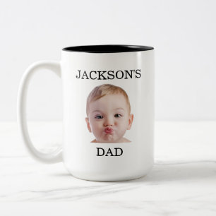 Tasse der BabyGesicht, individuelles Foto für Kind