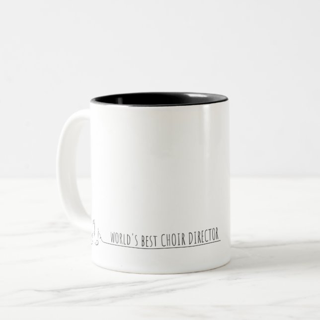 Tasse der besten Choir-Regisseure der Welt (Vorderseite Links)