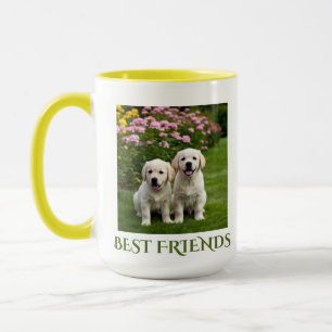 Tasse der besten Freunde Welpen