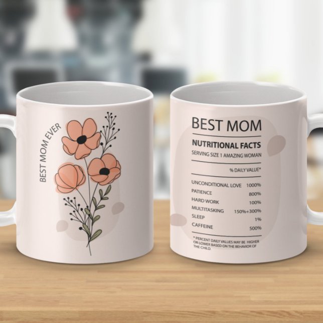 Tasse der besten Mama ernährungsphysiologische Fak (Von Creator hochgeladen)