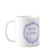 Tasse der besten Mama für Blumengeschenke