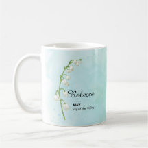 Tasse der Blume personalisiert Mai