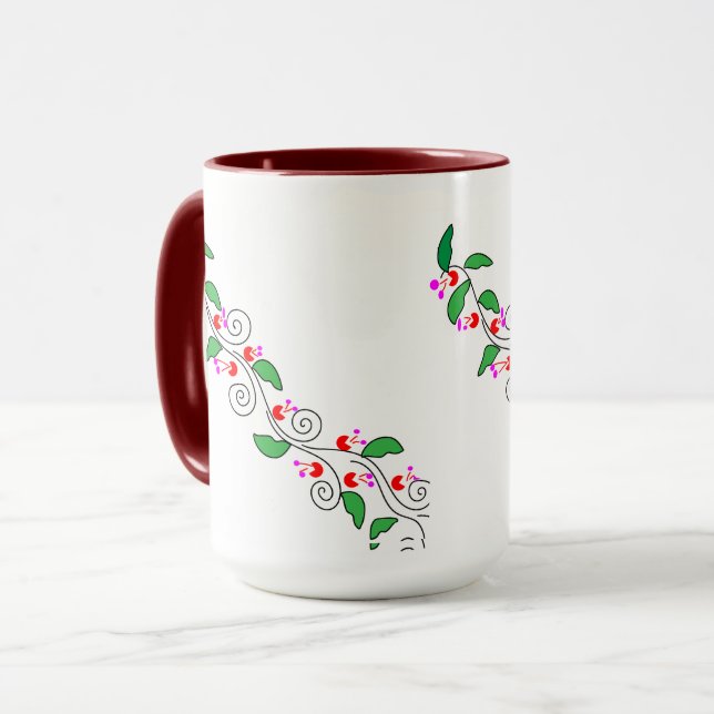 TASSE DER BLUMENDESTIERUNG (Vorderseite Links)