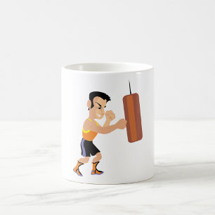 Tasse der Boxpunching-Beutel